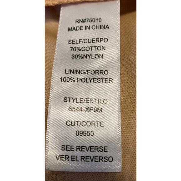 JODI KRISTOPHER SLEEVELESS MIDI LACE OVERLAY DRESS, JUNIORS, 5, ROYAL BLUE & TAN - Picture 7 of 10